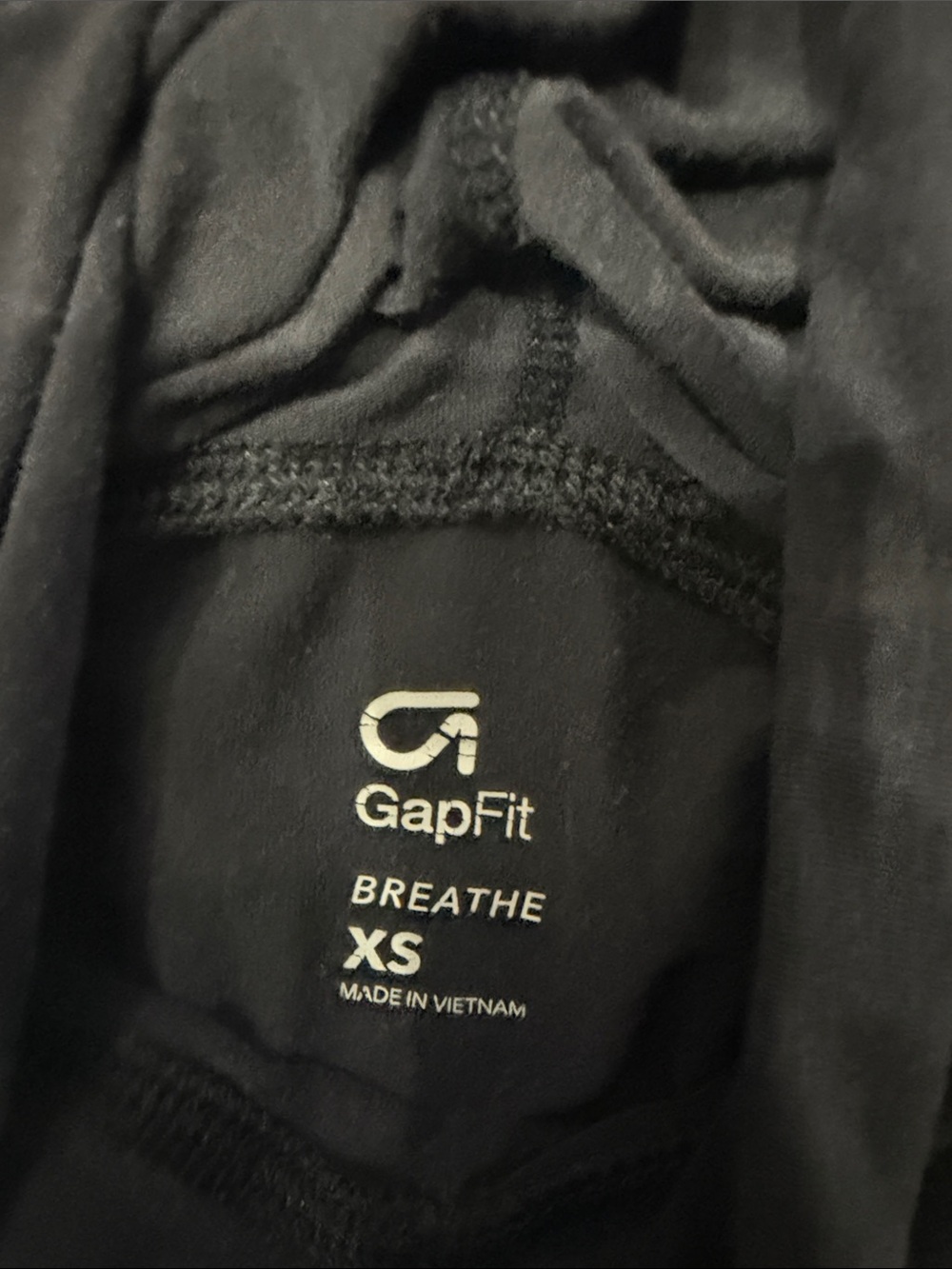 GAP Black Lightweight Hooded Sweatshirt - Picture 2 of 3